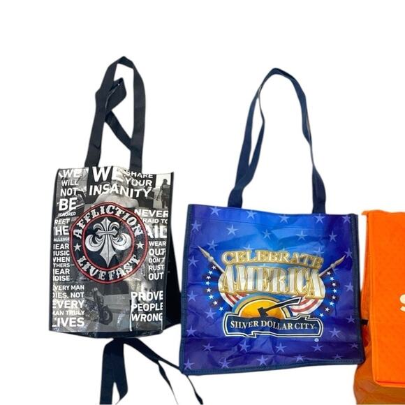Shopping Tote Bundle 4 reusable bags variety bundle - Picture 2 of 5